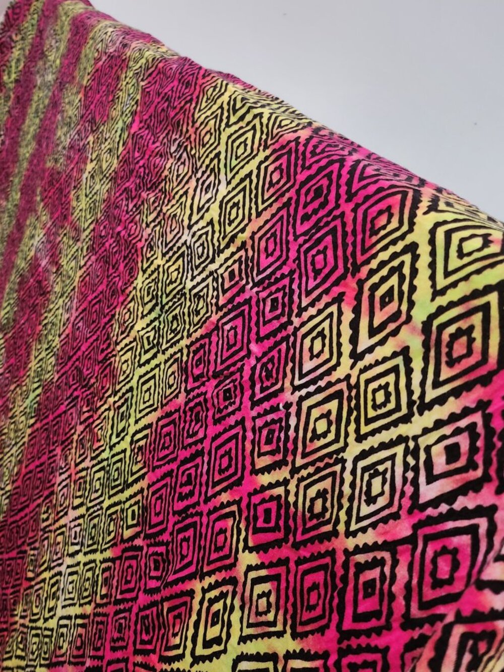 💛BUNDLE DEAL⬇️ 1.9 Yards – $11/Yard ($21 Total) – Neon Geometric Knit - Picture 7 of 9